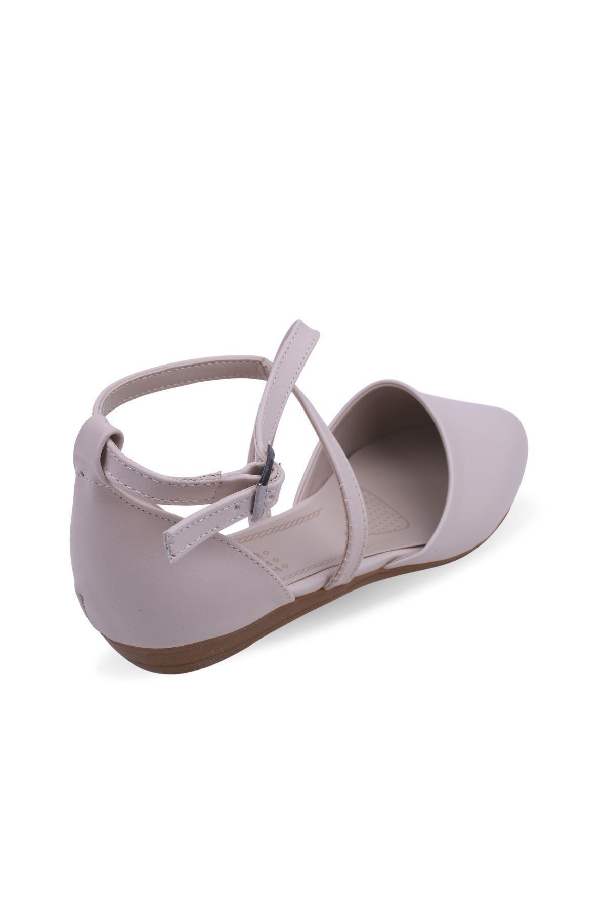 Sedef-298 Women's Ankle Casual Ballerina Shoes 4
