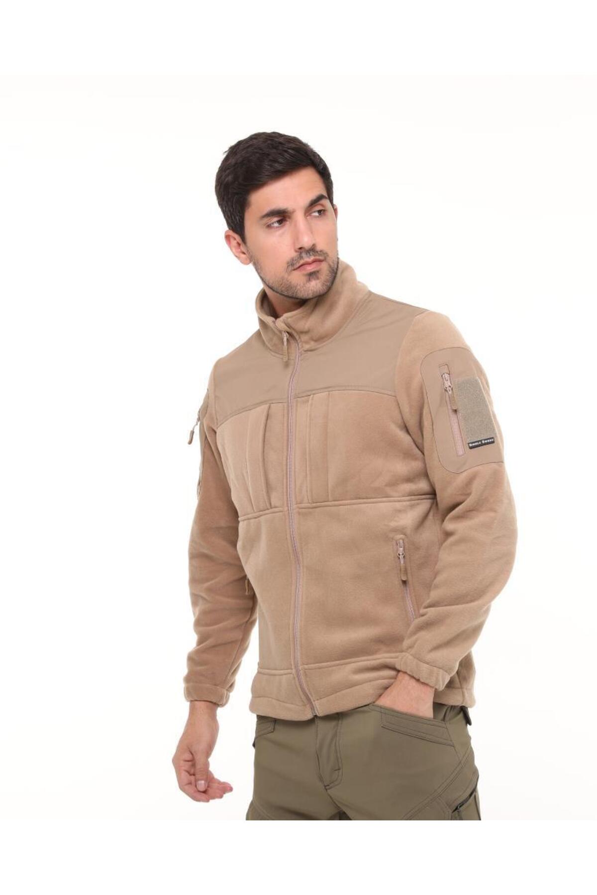SINGLE SWORD Erkek&Kadın Tactical Garni Polar Mont-Hırka-Ceket görsel 3