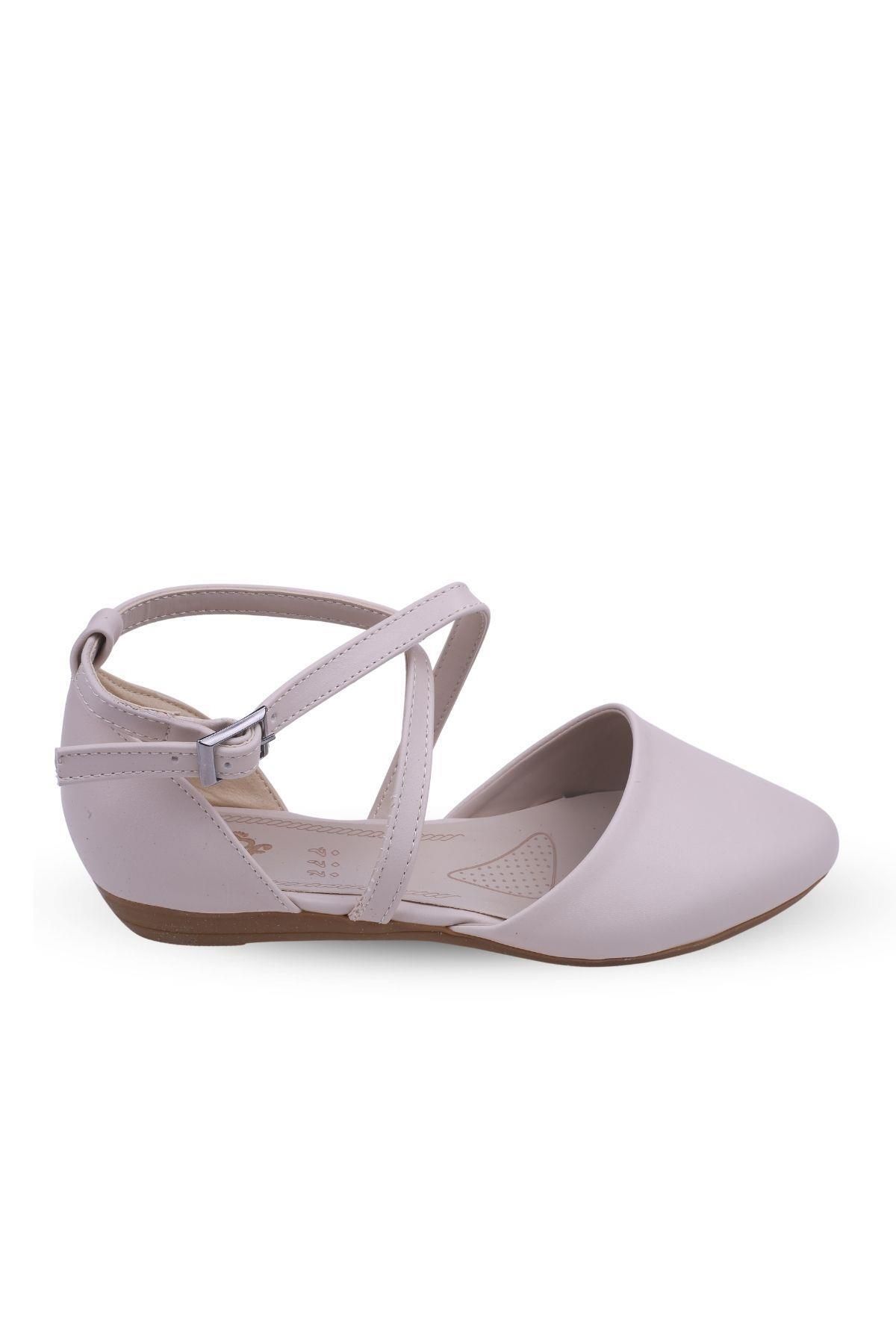 Sedef-298 Women's Ankle Casual Ballerina Shoes 2
