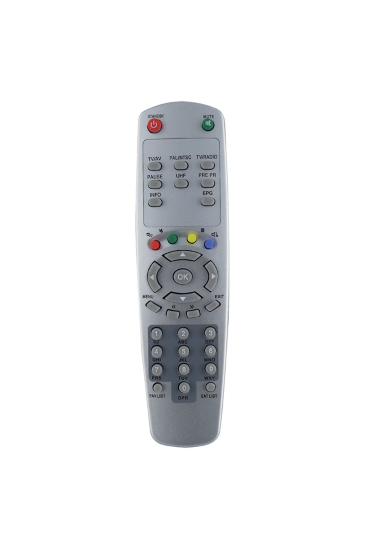 estevia Herz Kr Techstar 7000 Unicell Uydu Kumanda (4172) Yeni!!!