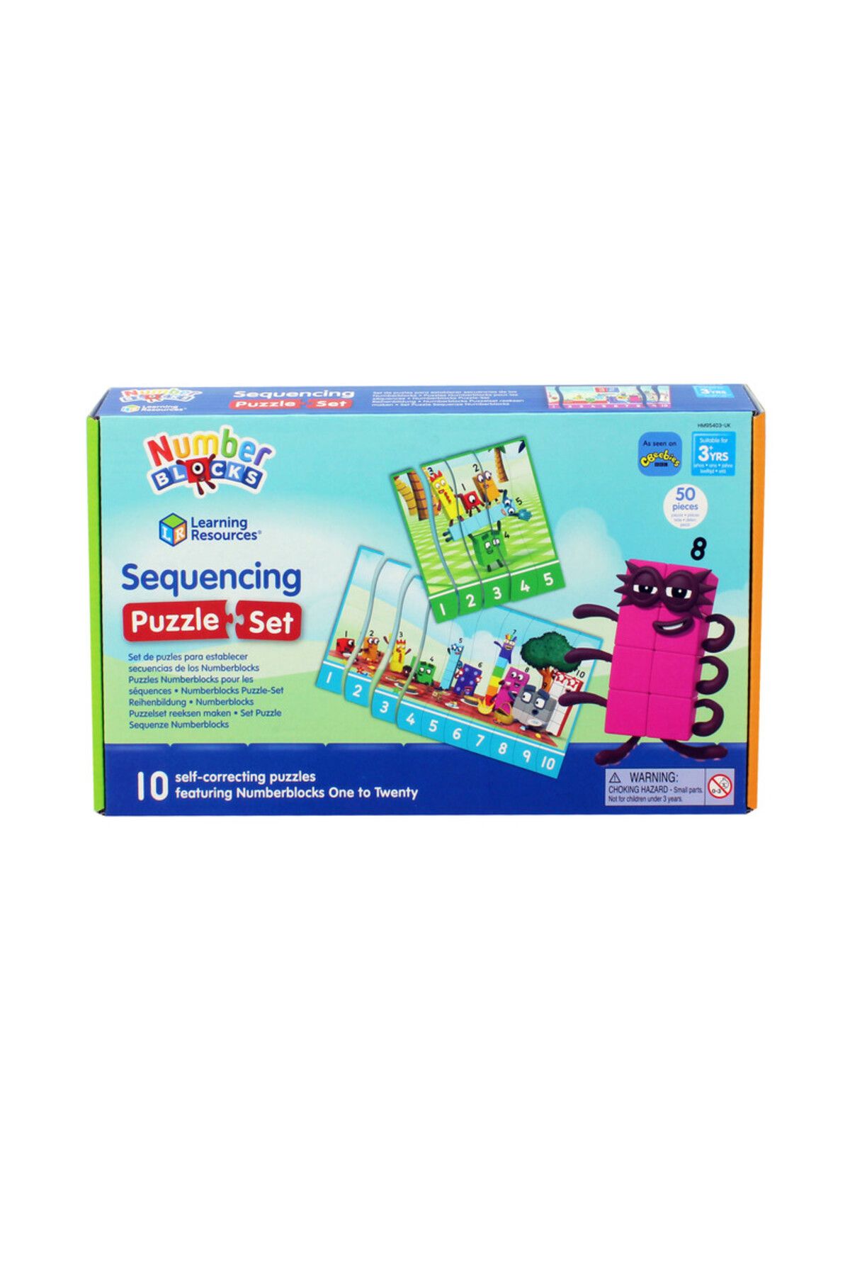 Learning Resources-Numberblocks Sequencing Puzzle 3