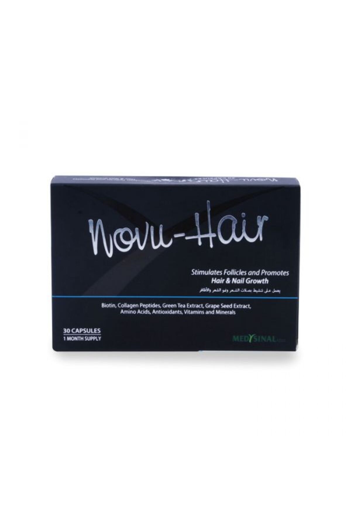 MEDYSINAL-Novu-Hair For Hair&Nail Growth 30 Caps 1
