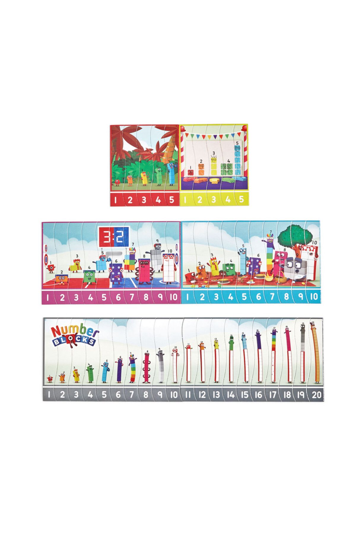 Learning Resources-Numberblocks Sequencing Puzzle 4