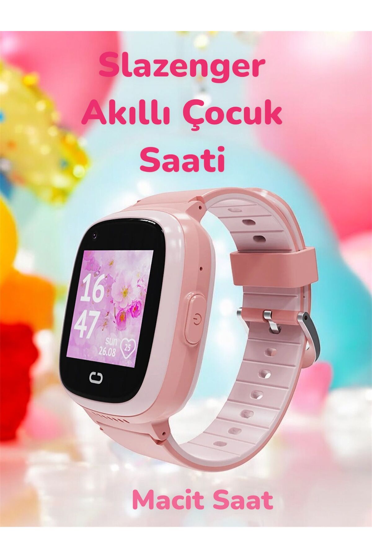 Slazenger Akıllı Çocuk Saati 4g Sim Kart Destekli Görüntülü Görüşme Özelliği