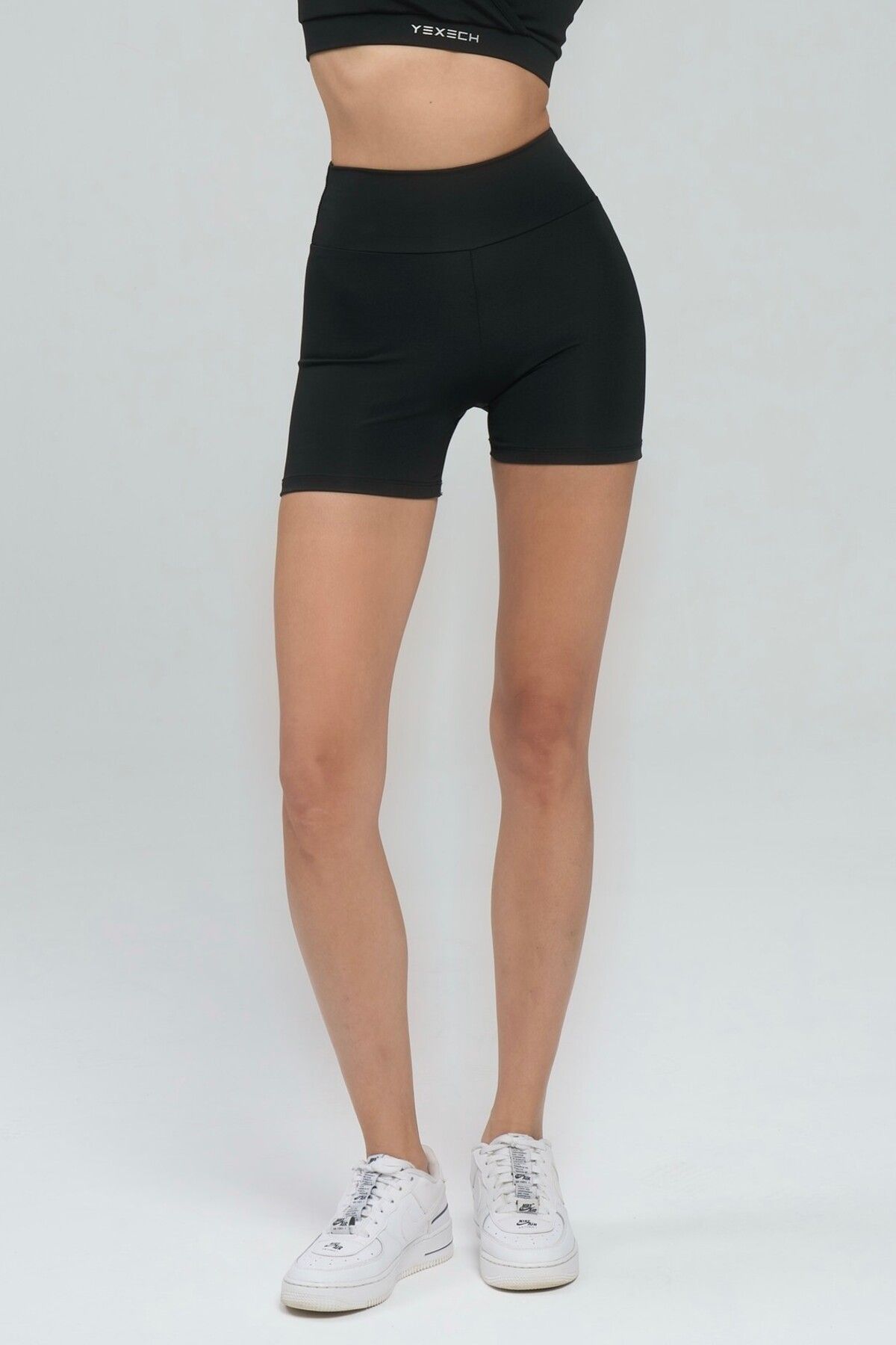 YEXECH-Straight Push-Up Verve Short Shorts 6