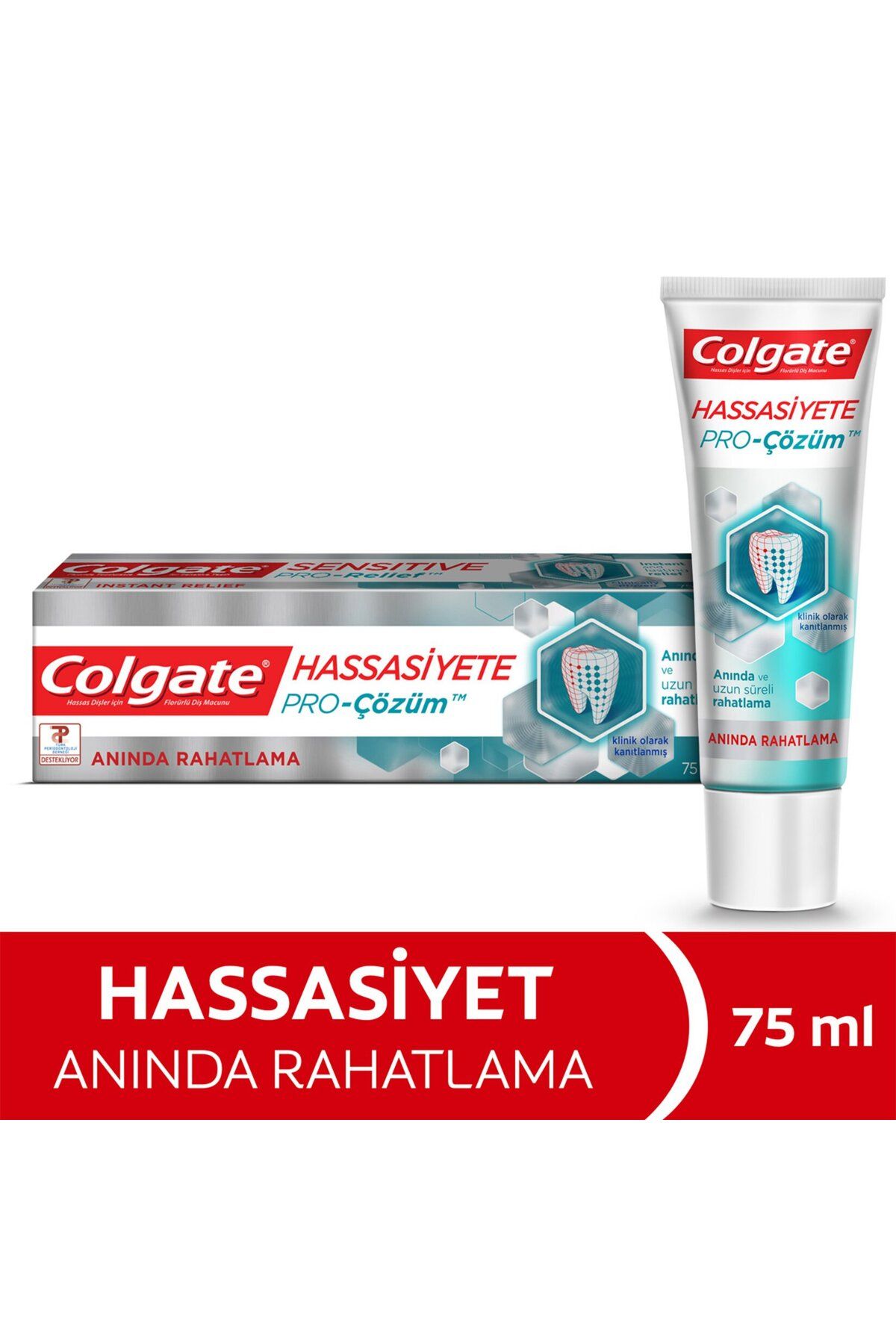 Colgate Hassasiyete Pro Çözüm Anında Rahatlama Diş Macunu 75 Ml 2 Adet