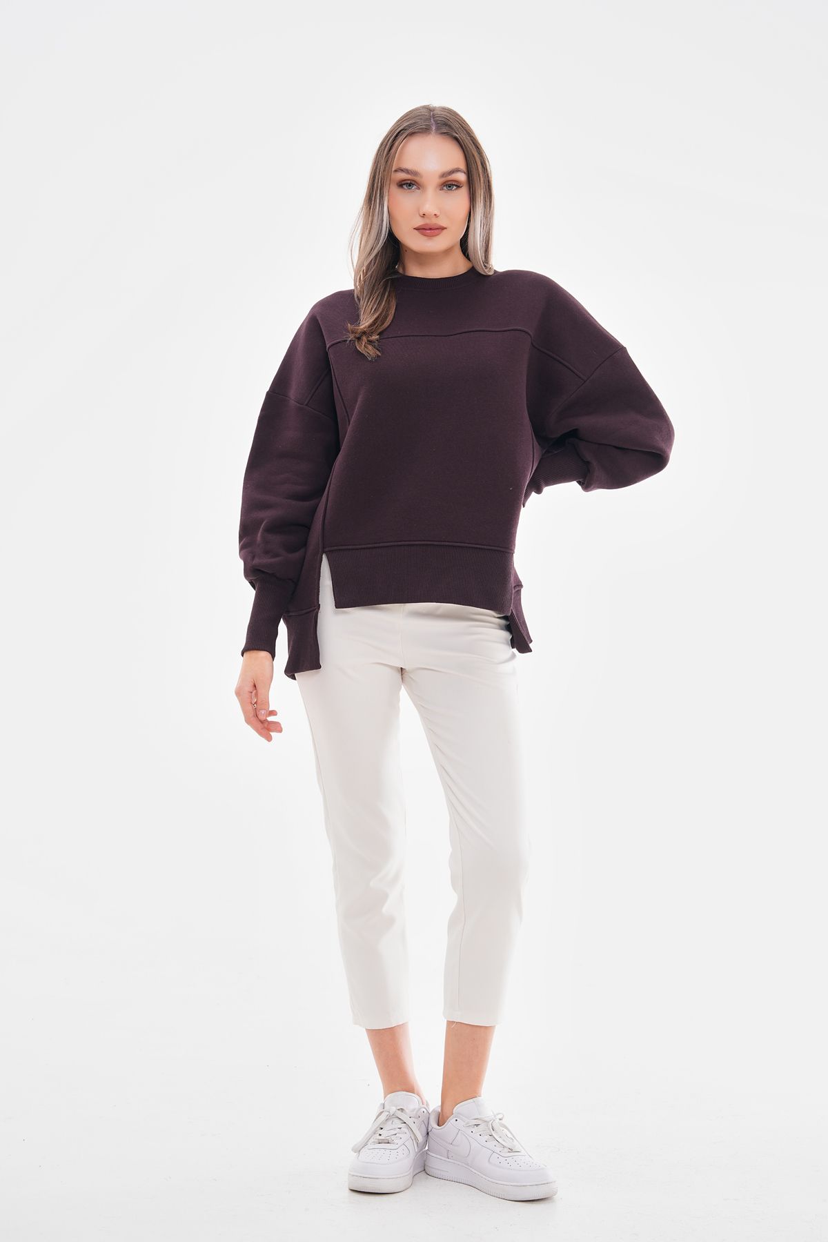 Pulli Collection-Hořká hnědá Suude mikina 2