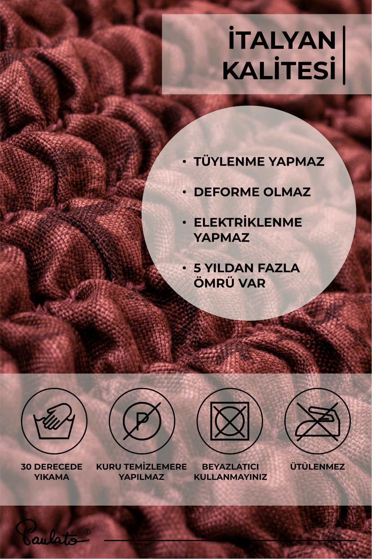 روکش مبل قرمز چرت زدن و ضایعات آخرین صندلی بورگوندی Paulato