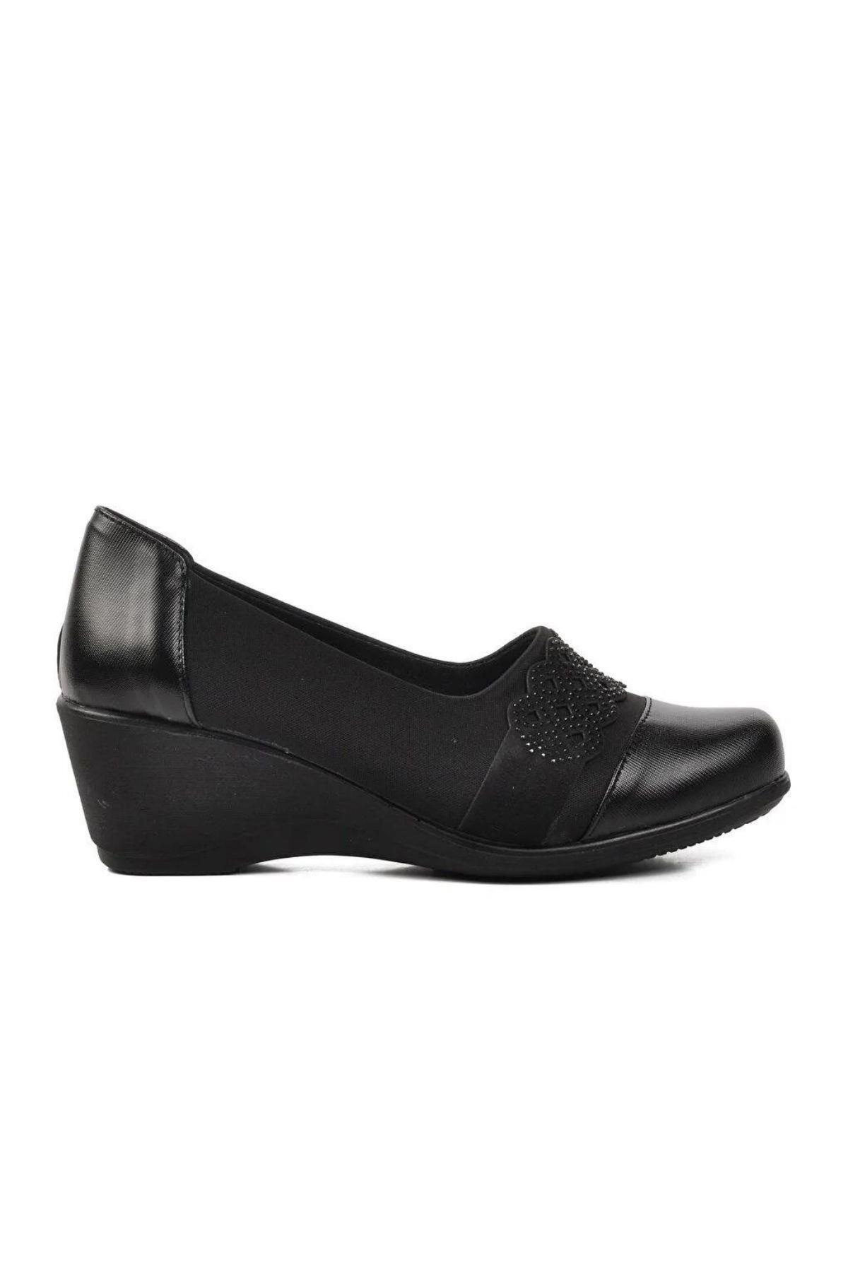 Norfix 3647 Pantofi De Damă Cu Toc Cu Pană Stretch 5,5 Cm Femeie - 39