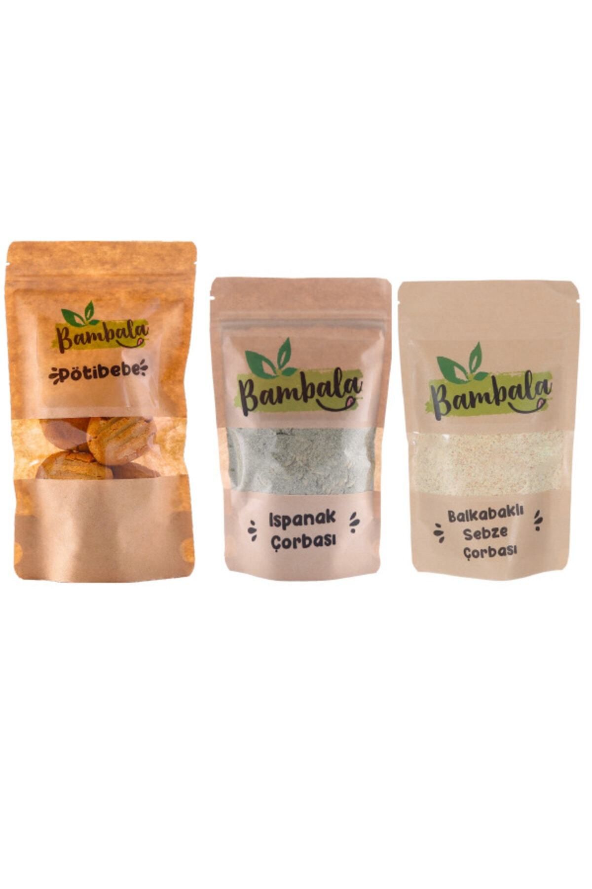 Bambala Hoş Geldin Paketi (Pötibebe 125g, Ispanak ve Balkabaklı sebze Çorbası 125g)