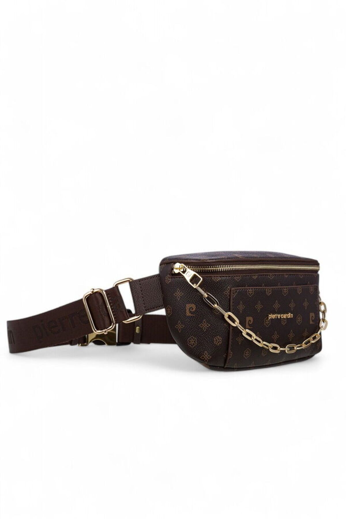 Pierre Cardin-Monogram Brown Women's Waist Bag 05Pc24K820-Mn 2