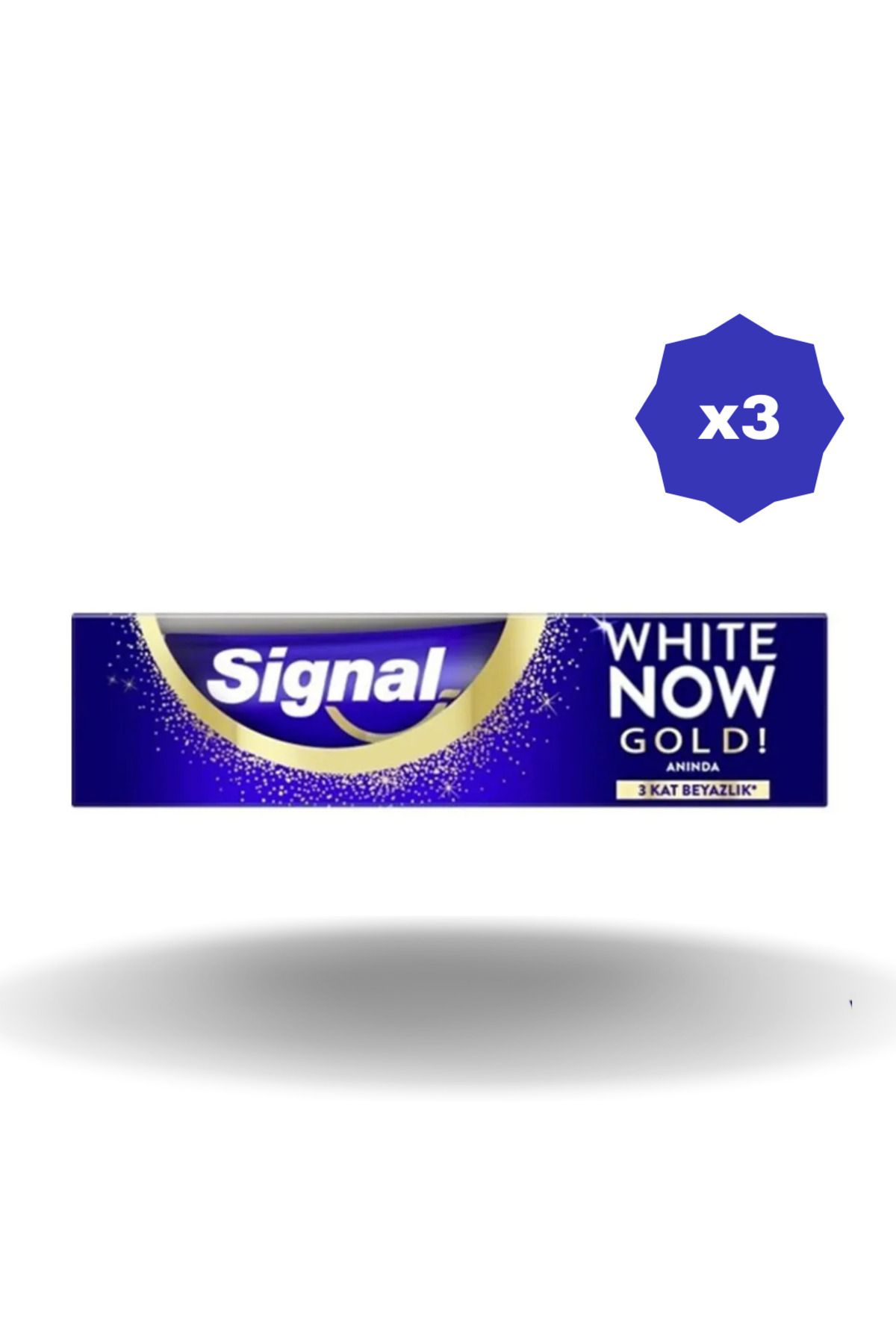 Signal SİGNAL DİŞ MACUNU WHİTE NOW GOLD 75 ML - (3 ADET)