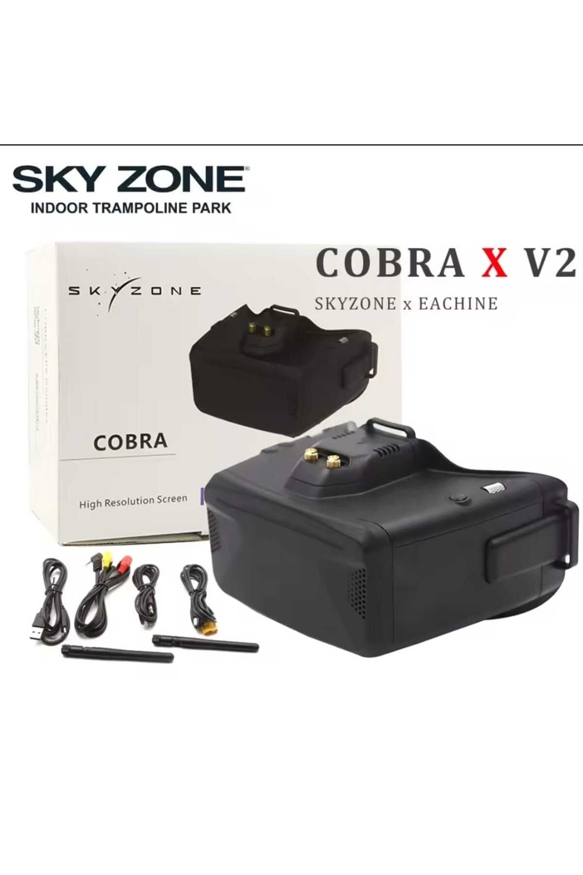 Sxuan Xv2 5.8ghz 48ch 2-6s 4.1 ''12 80*720 Yüksek Çözünürlüklü Lcd Ekran Kafa İzleyi̇ci̇ Dvr Fpv Gözlü