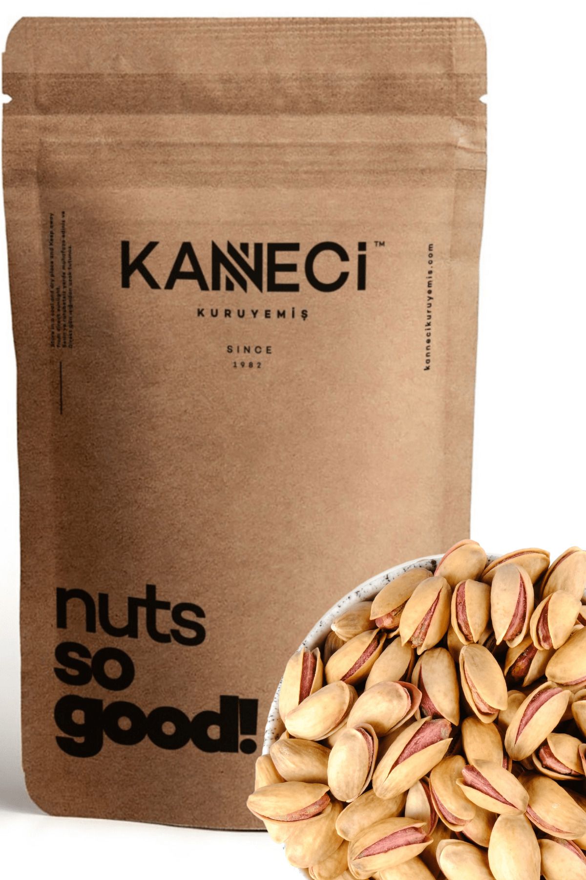 KANNECİ KURUYEMİS Antep Fıstığı 1 Kg (ANA ÇATLAK DUBLE)