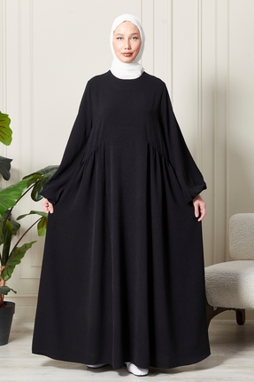 fistan Balon Kol Salaş Kol Aerobin Ferace Elbise Umre Elbisesi Namaz Elbisesi...