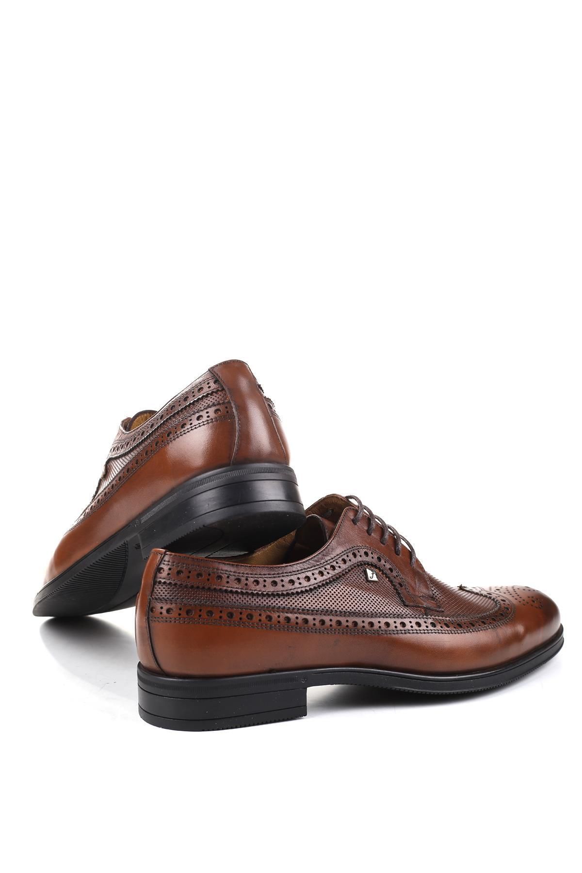 Fosco-2503 Men's classic Genuine Leather Lace-up Shoes 4