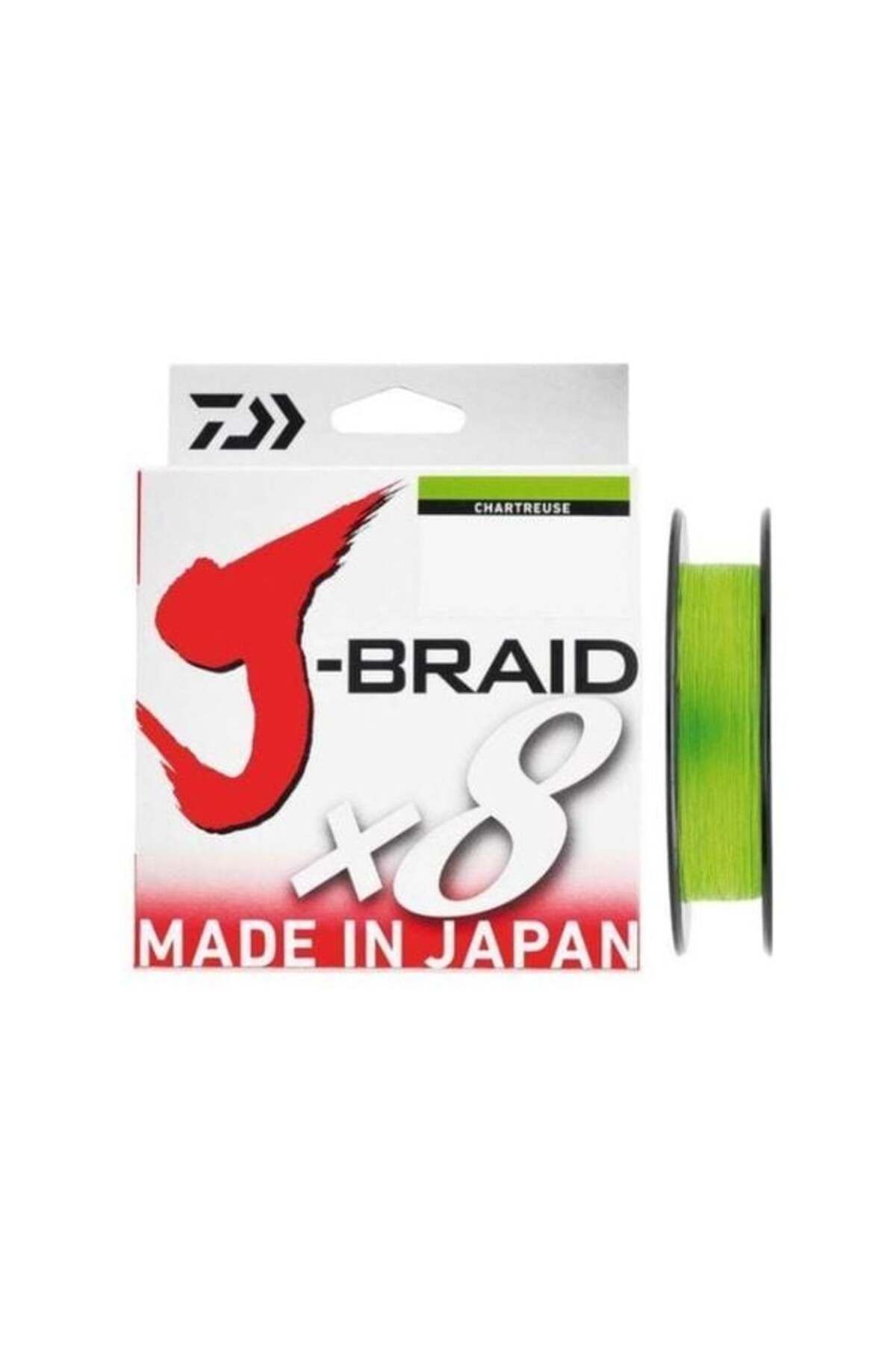 daiwa JBraid 8B Chartreuse 150m İp Misina- 0.10mm