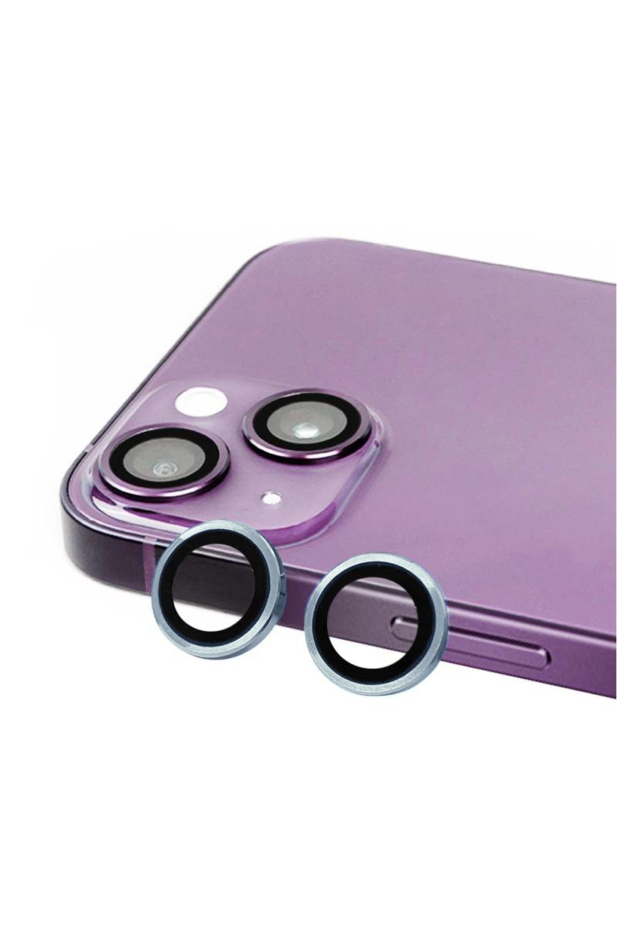 UnDePlus Apple iPhone 15 Plus Kamera Lens Koruyucu Çerçeveli Koruyucu CL-07