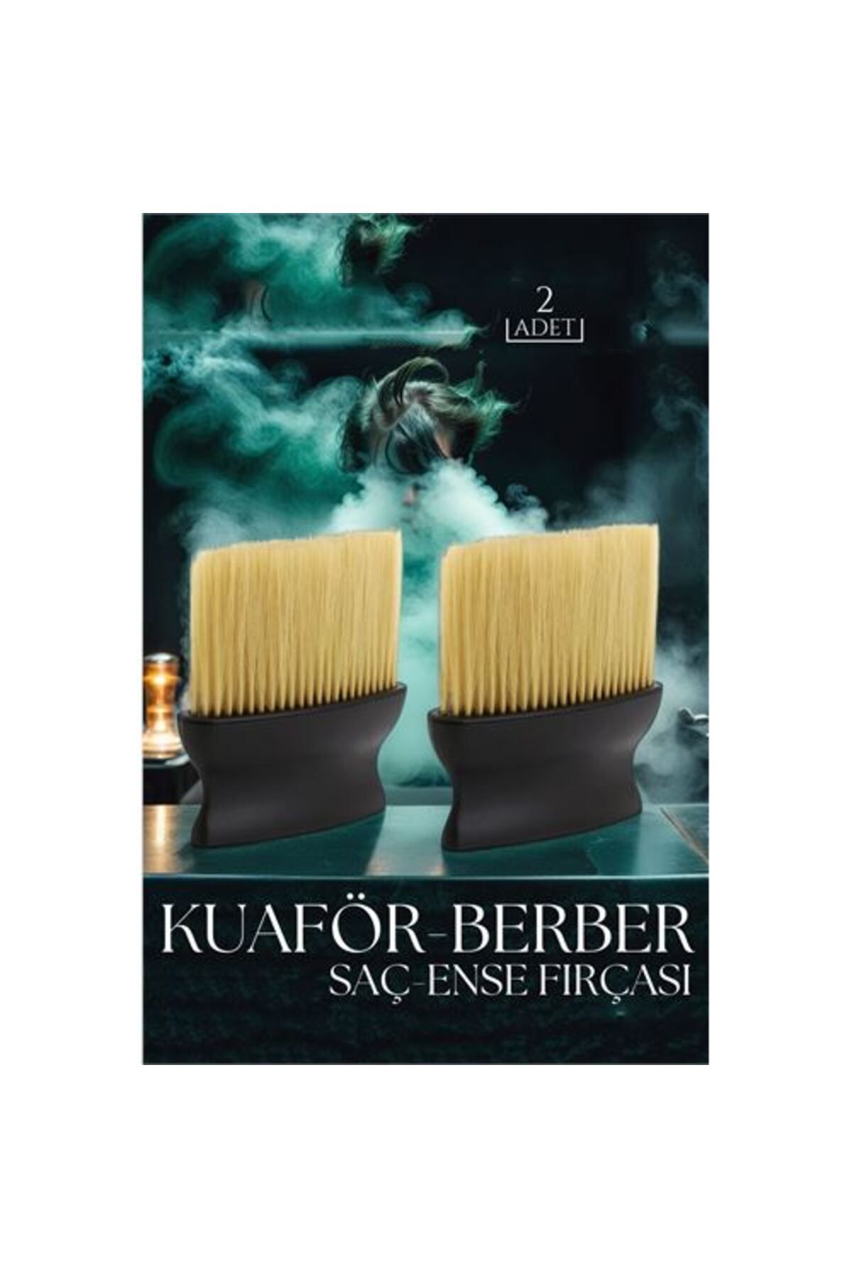 BirdoluSepet Engithalat Ense Saç Kıl Fırçası 2 li Set