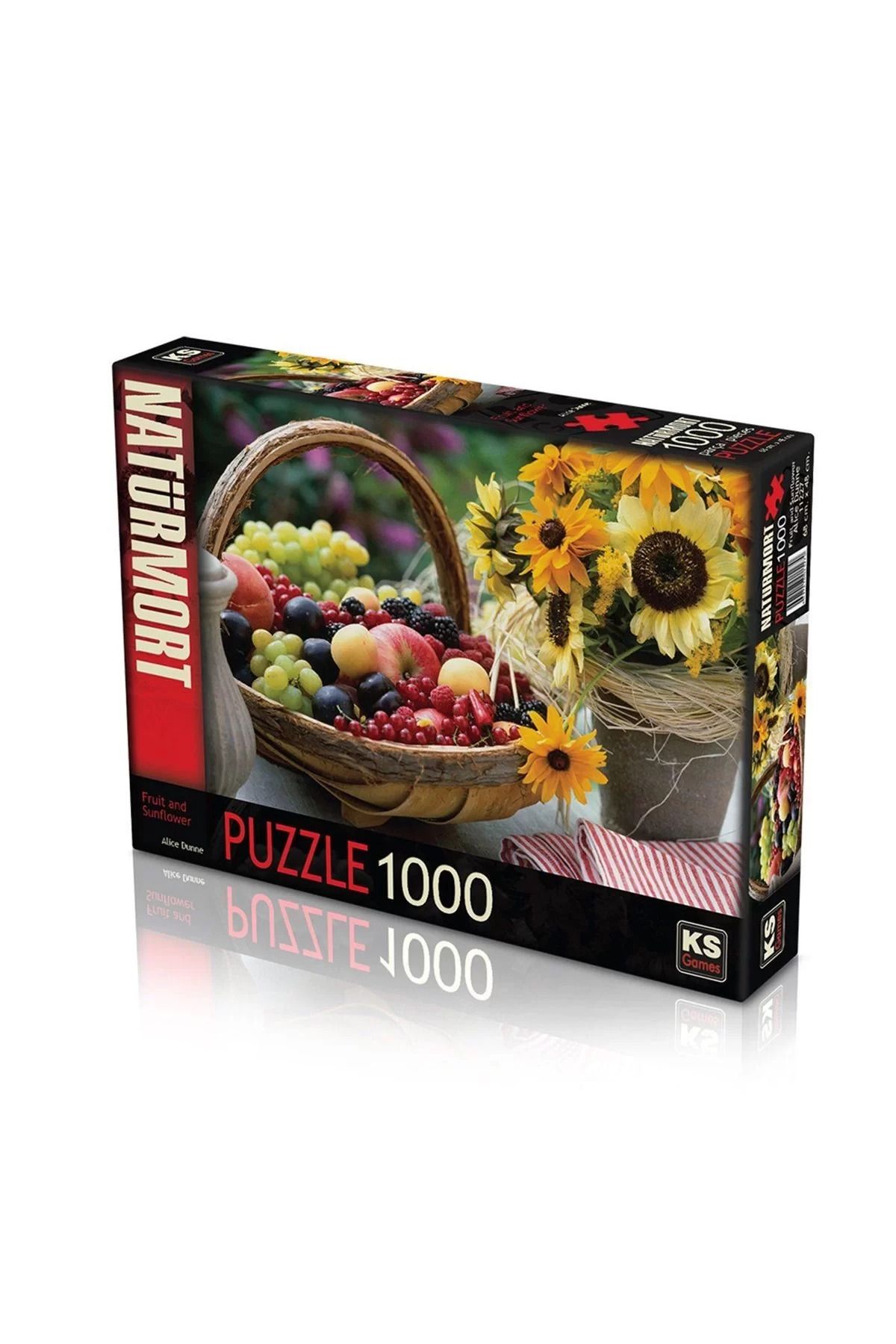 Ks Puzzle-11227 Fruit And Sunflower 1000 Piece Puzzle -ks Puzzle 1