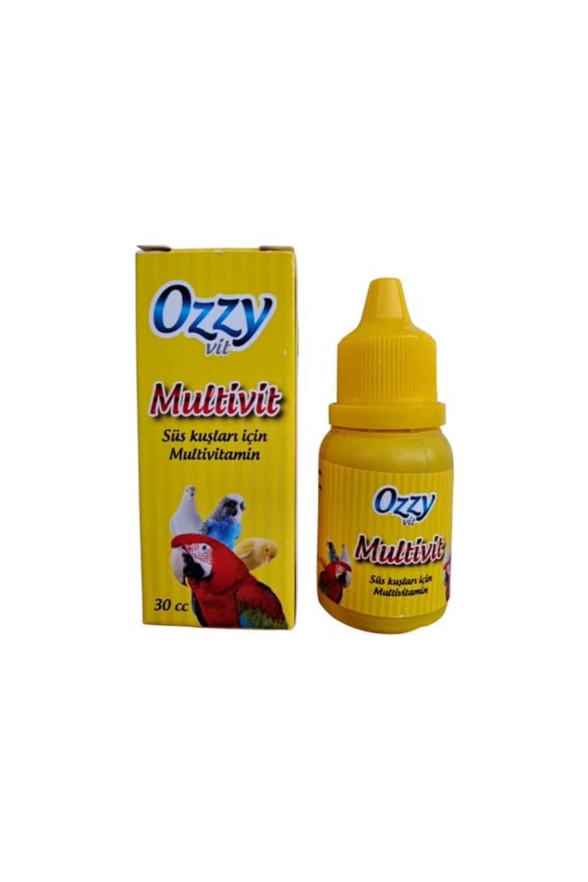 Ozzy PETLOVEBUTİK MULTİVİT KUŞLAR İÇİN MULTİVİTAMİN DAMLA 20ML