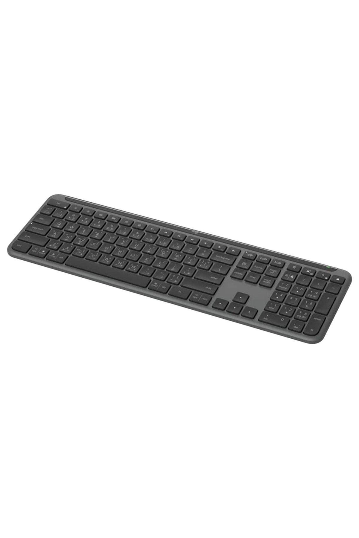logitech-لوحة مفاتيح لاسلكية رفيعة K950 Signature باللون الجرافيتي 3