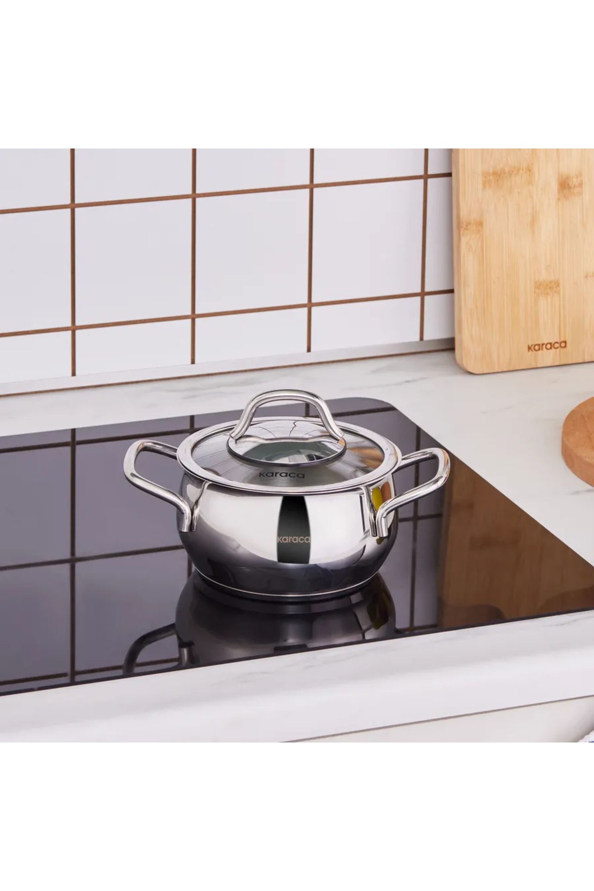 Karaca-Emirgan, Stainless Steel Mini Pot, Induction, 14cm 3