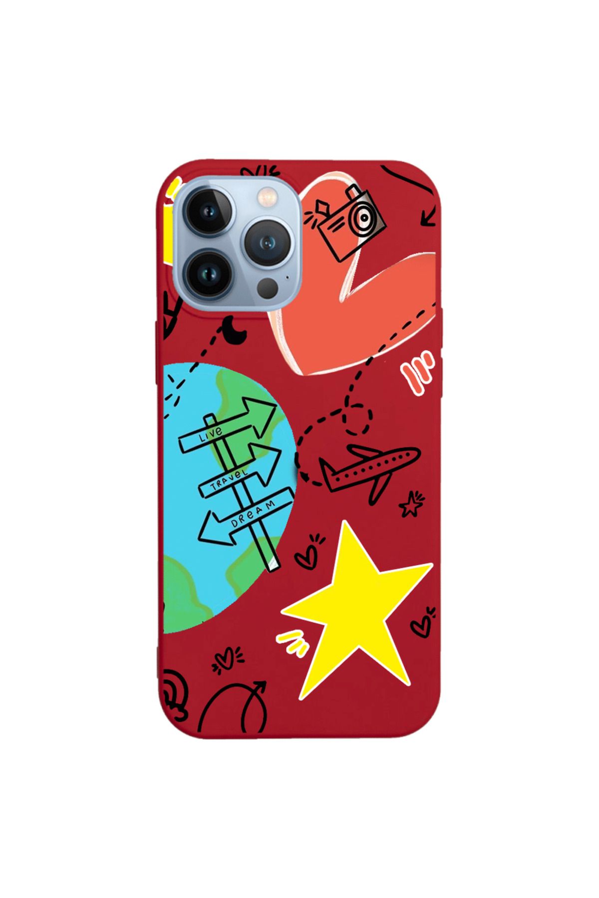 Royaleks iPhone 13 Pro Max Lansman Kılıf - World