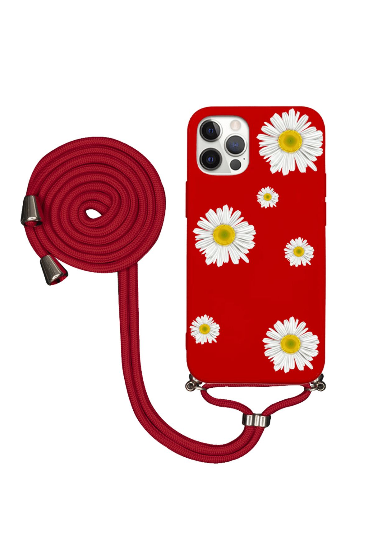 Royaleks iPhone 12 Pro İpli Lansman Kılıf - Papatyalı