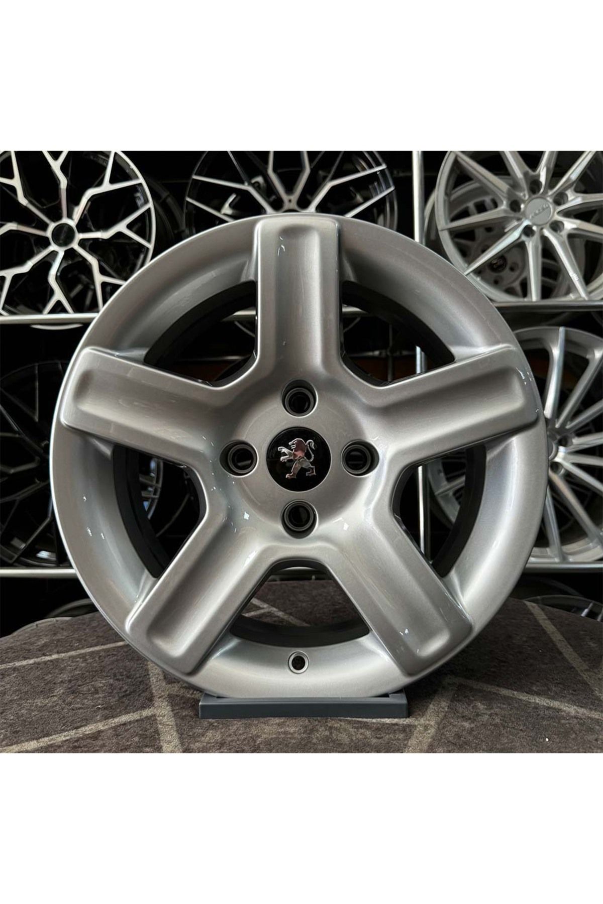 kormetal 17 inç 4x108 PEUGEOT RC Gümüş Jant Modeli (4 ADET)