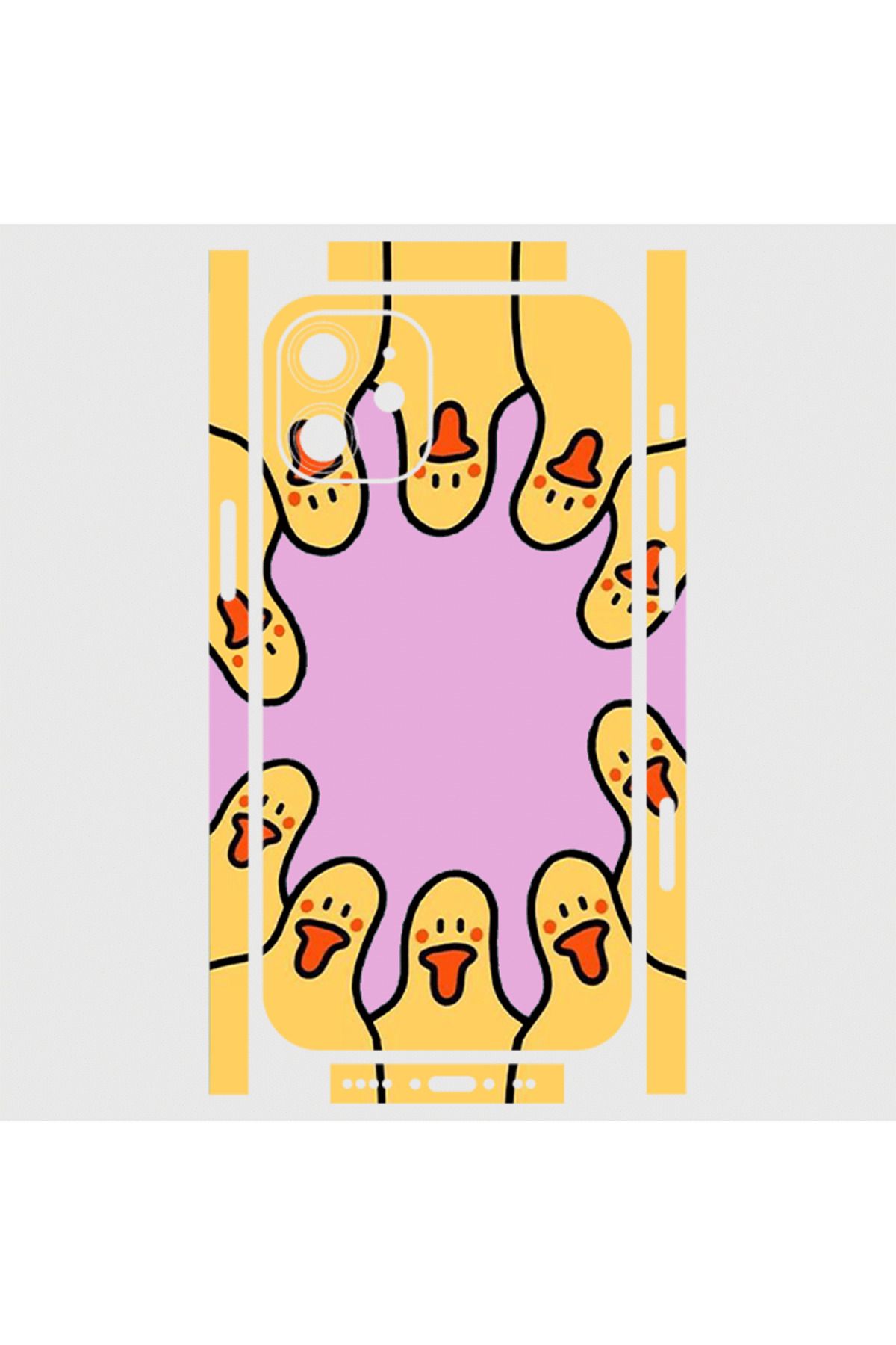 Royaleks iPhone 12 Mini Telefon Kaplama - Duck is a Bird