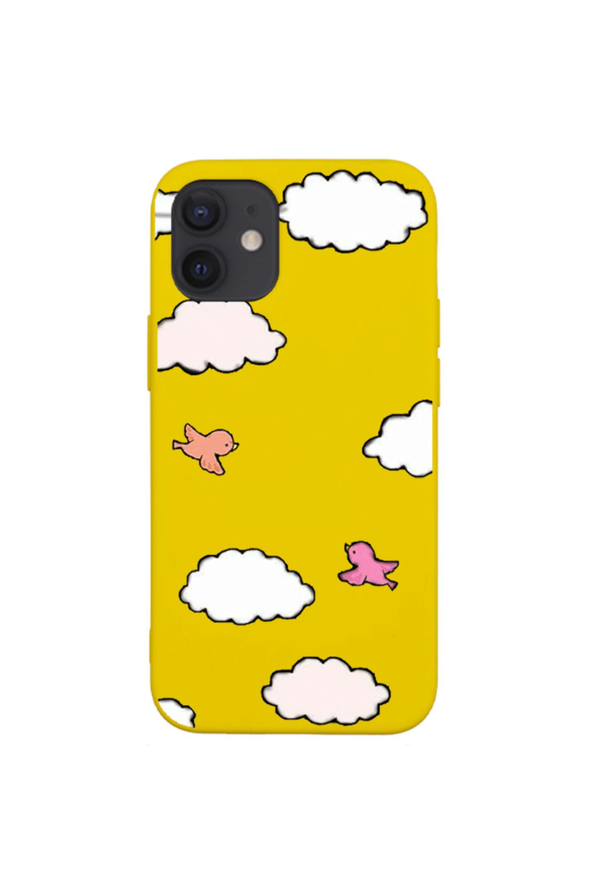 Royaleks iPhone 12 Mini Lansman Kılıf - Kuş