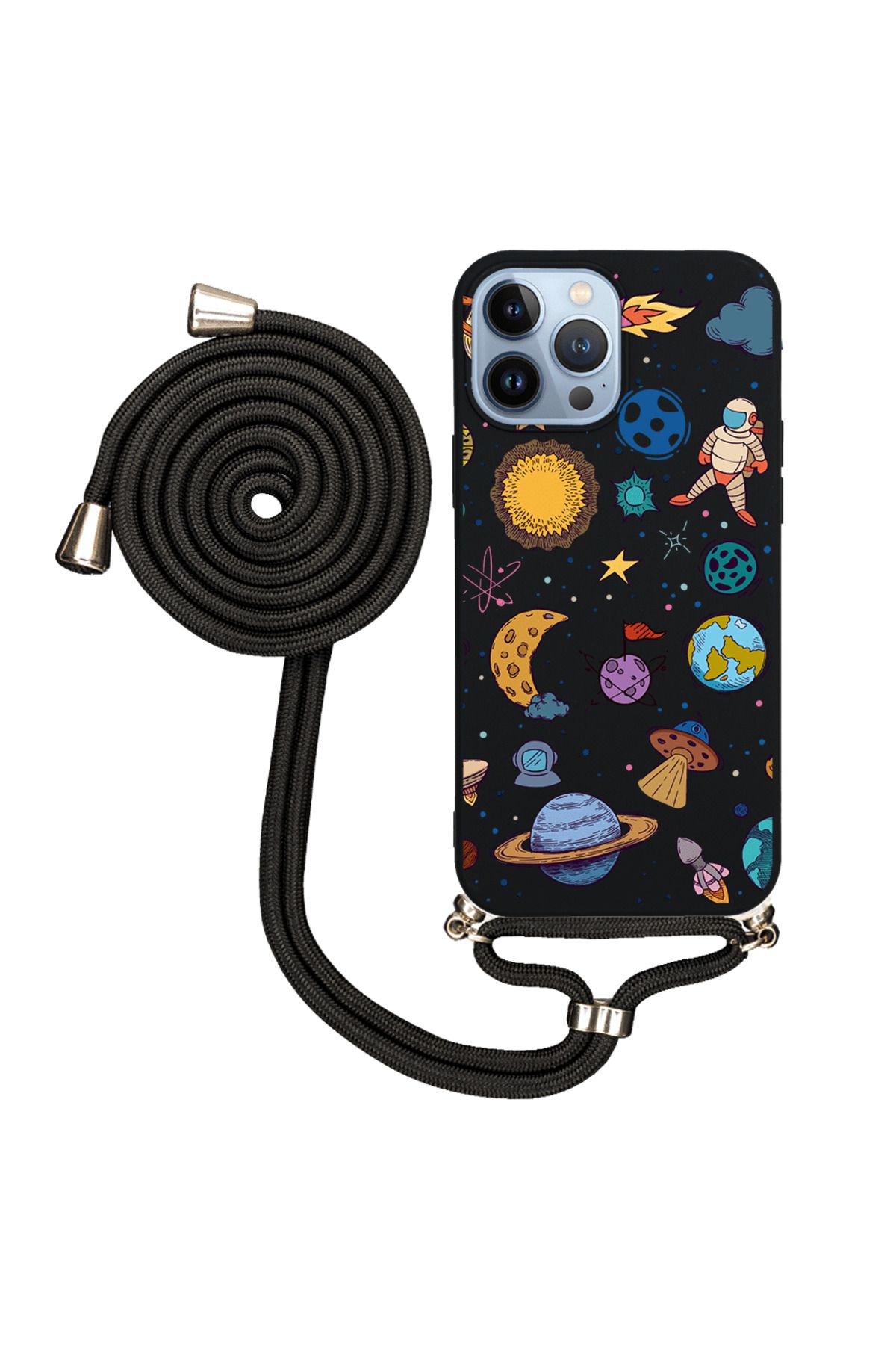 Royaleks iPhone 13 Pro Max İpli Lansman Kılıf - Astral