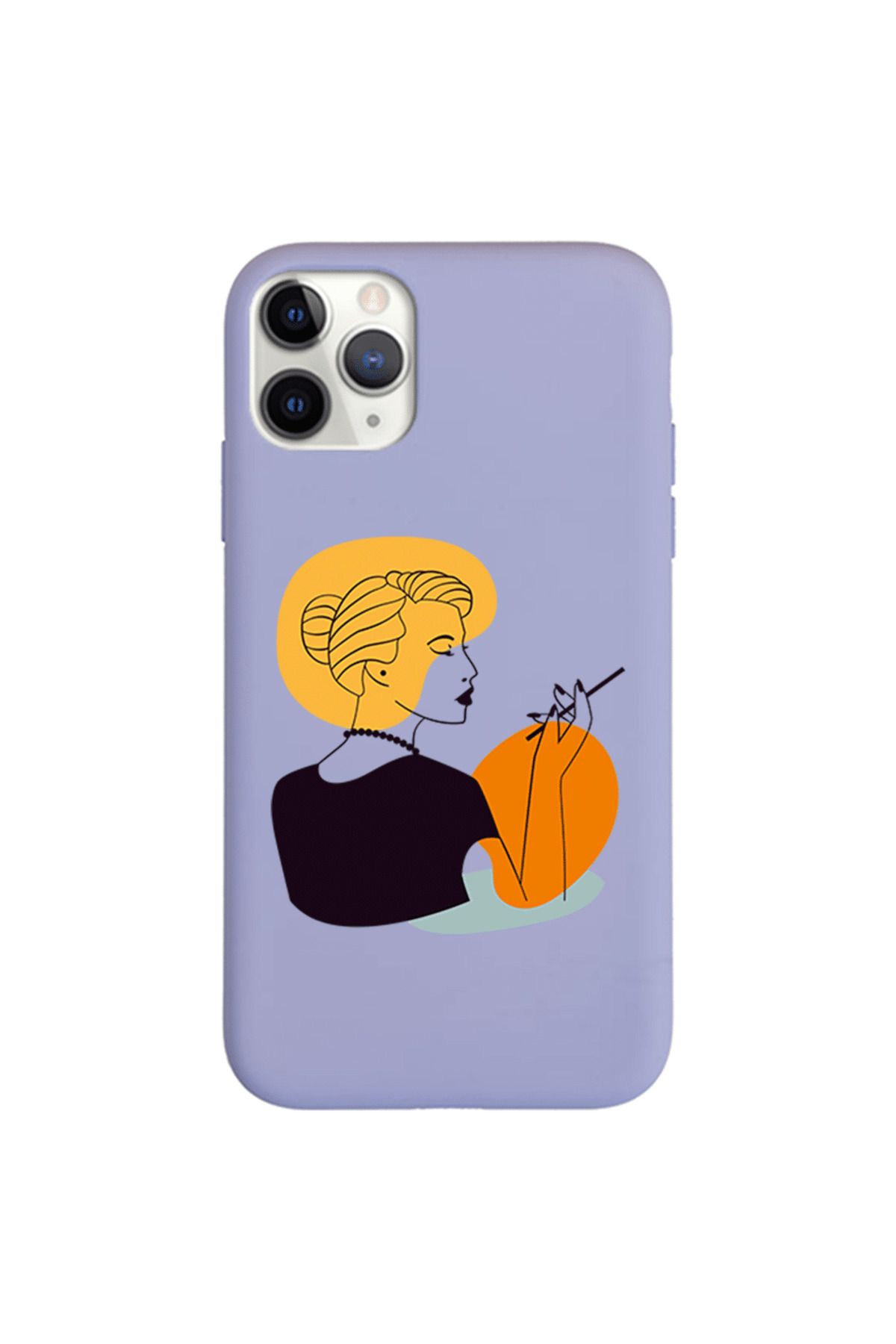 Royaleks iPhone 11 Pro Max Lansman Kılıf - Art Woman 2