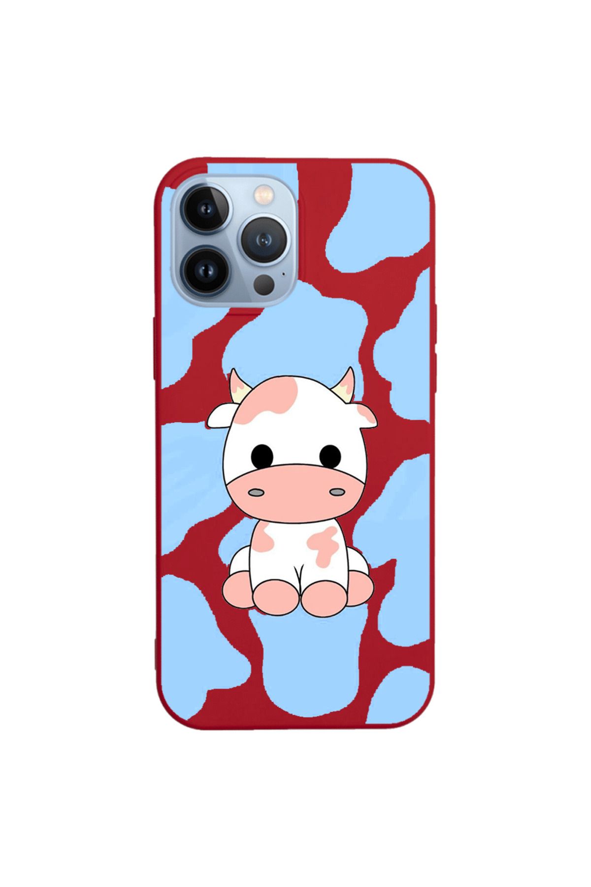 Royaleks iPhone 13 Pro Max Lansman Kılıf - İnek
