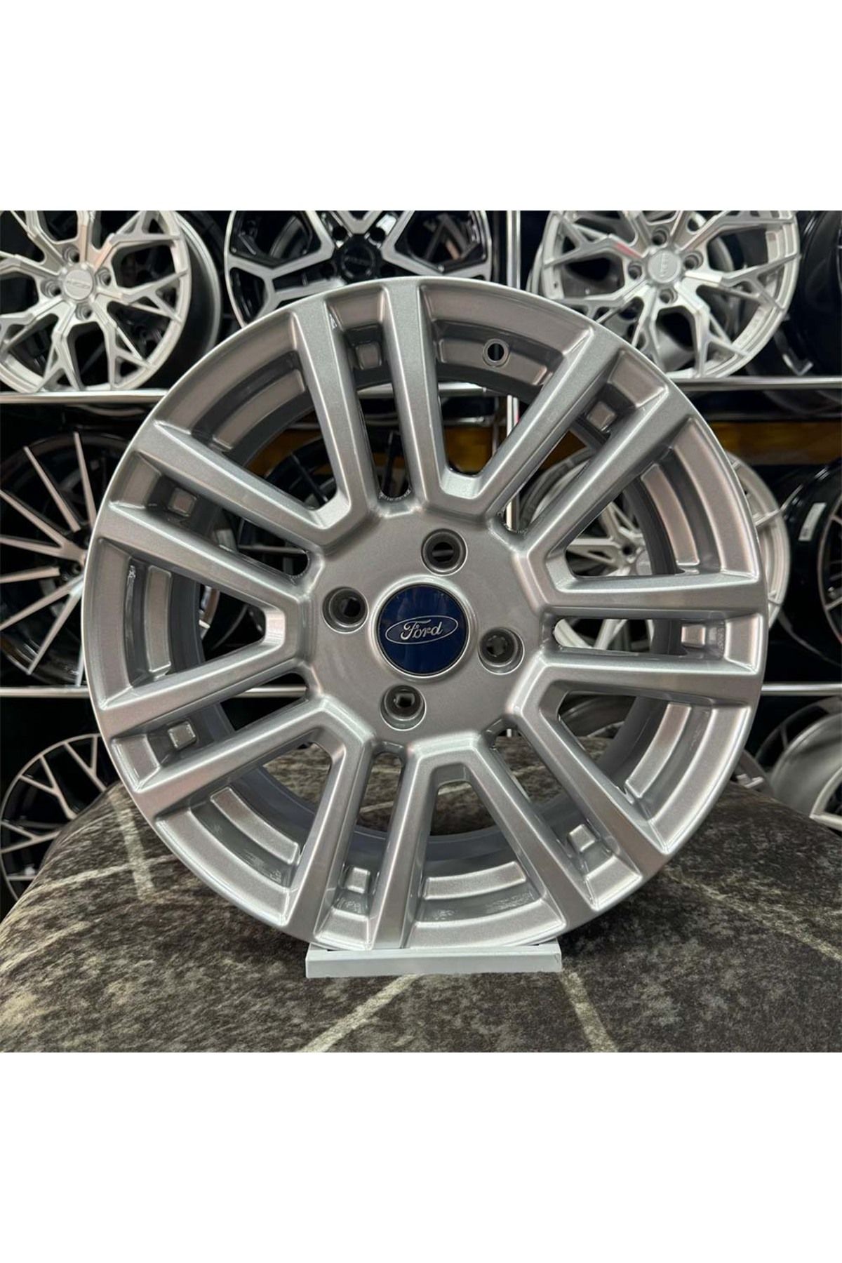 kormetal 15 inç 4x108 COURİER FİESTA UYUMLU Gümüş Jant(4 ADET)