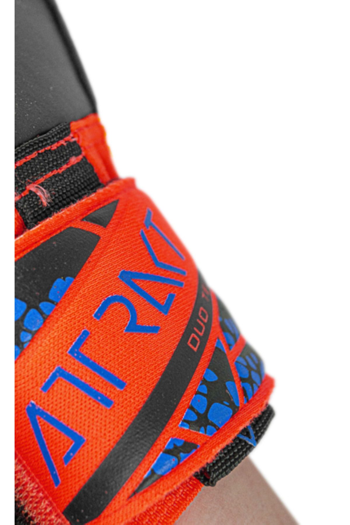 دستکش دروازه بان مردانه و زنانه ATTAKT DUO HYPER ORNG ELEC BLUE مشکی GOALKEEPER GLOVEST Reusch