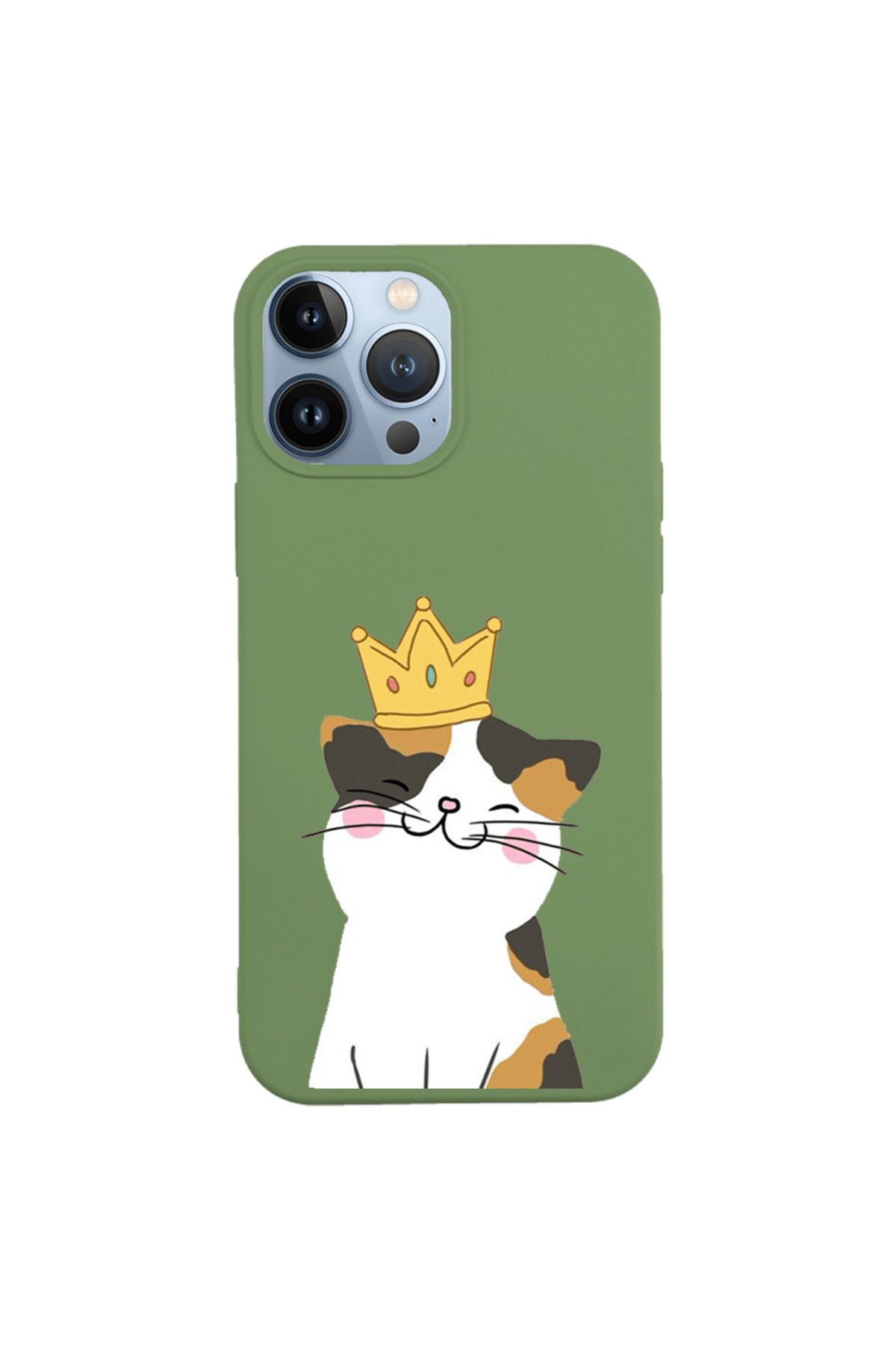 Royaleks iPhone 13 Pro Lansman Kılıf - Kedi