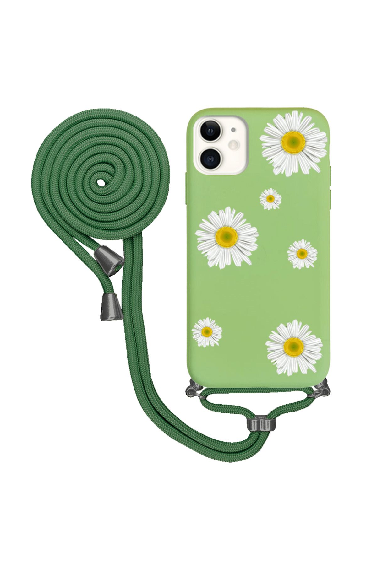 Royaleks iPhone 12 İpli Lansman Kılıf - Papatyalı