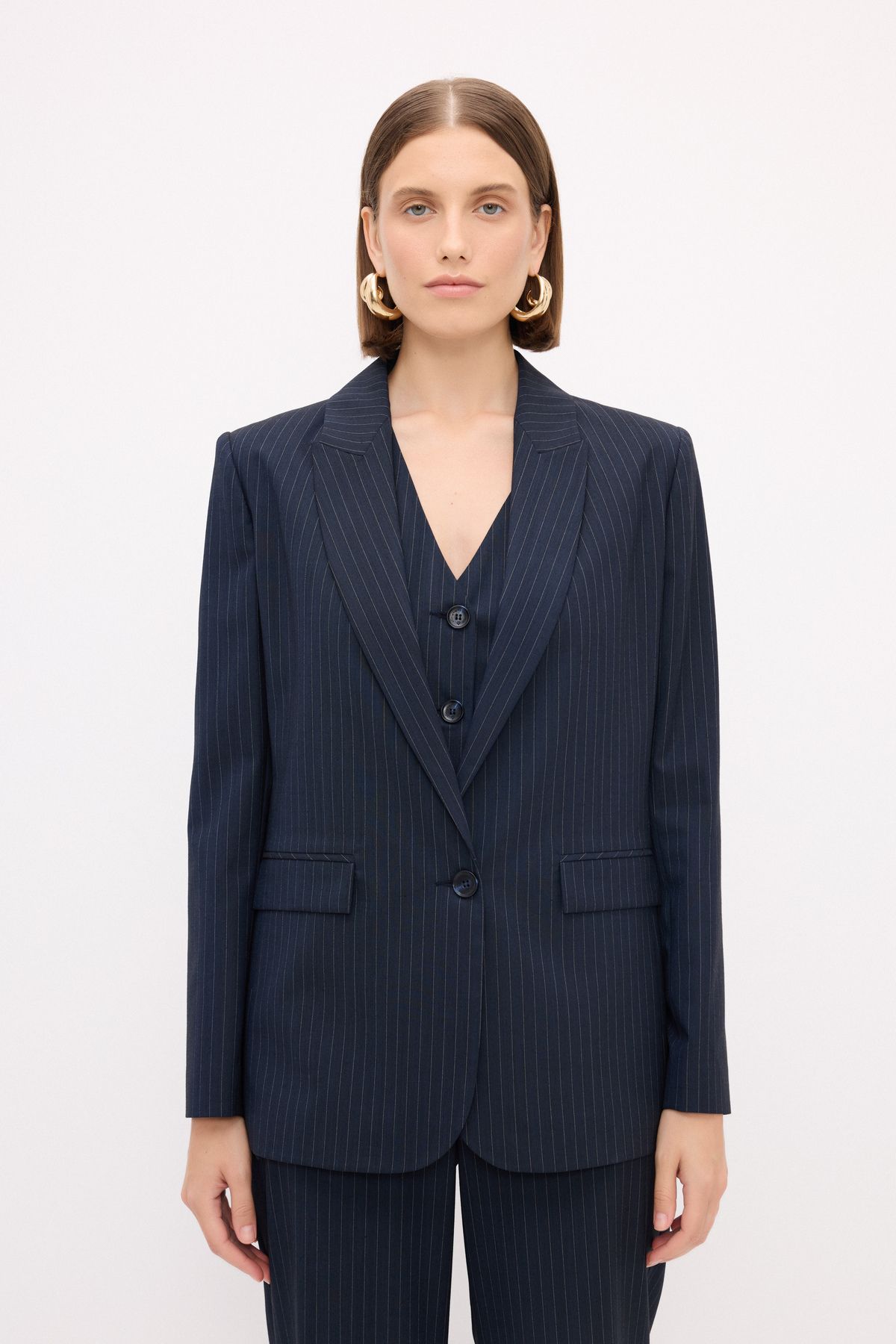 Love My Body-Fashion Passion Striped Jacket 2