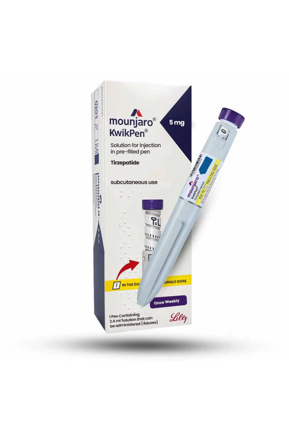ELI LILLY-Mounjaro Kwikpen 5Mg/0.6Ml 1S 1