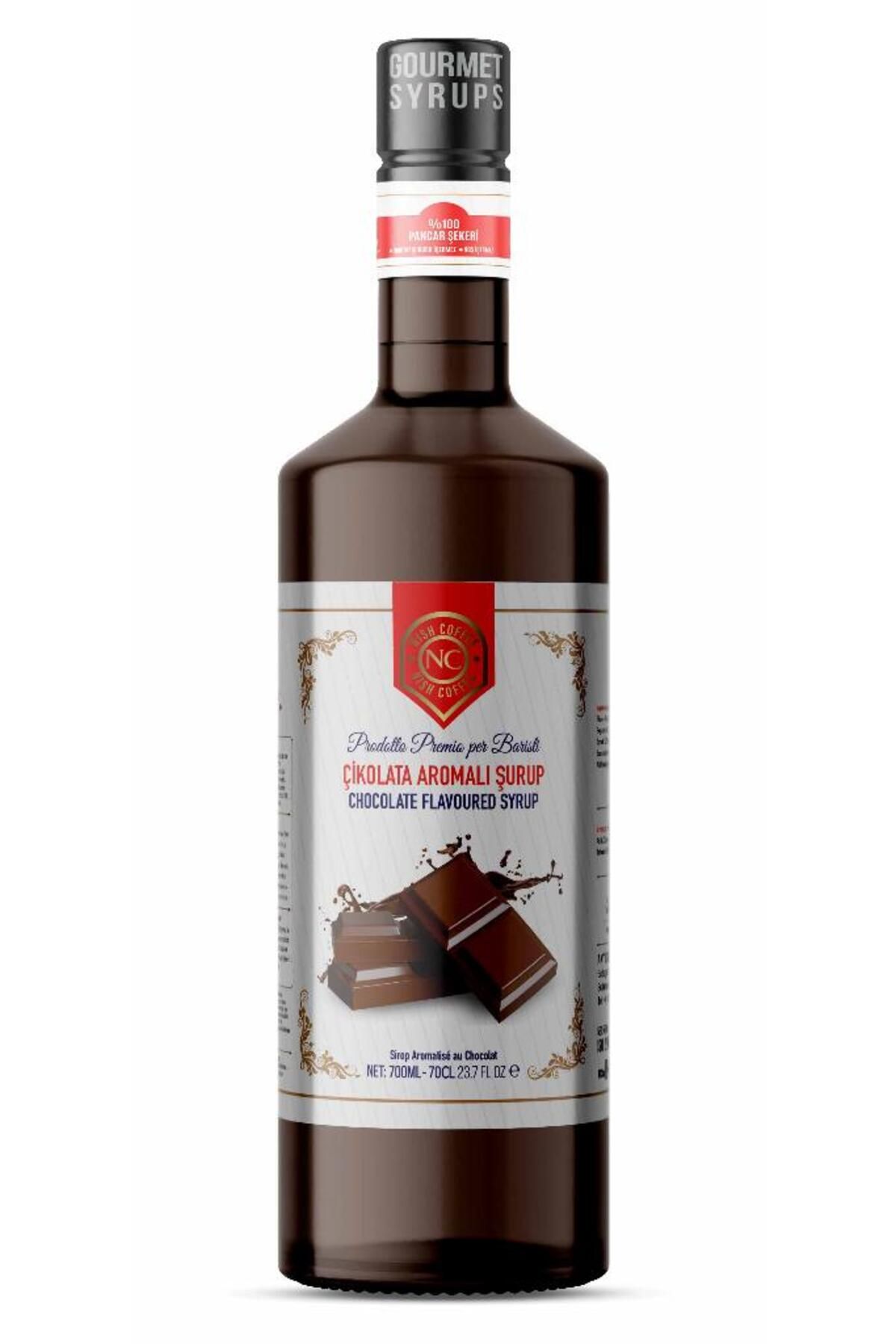 Nish Coffee Nish Çikolata Aromalı Şurup 700 ML - Pet Şişe