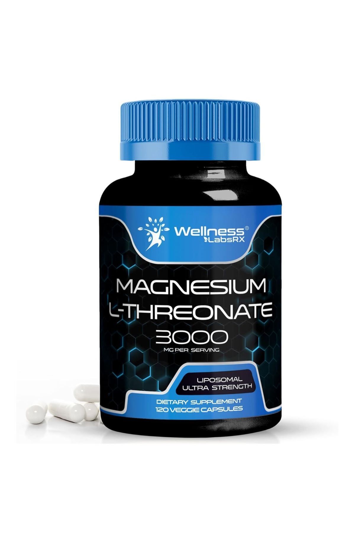 wellness Magnesium L-Threonate 3000 mg 120 Kapsül - Ultra Strength