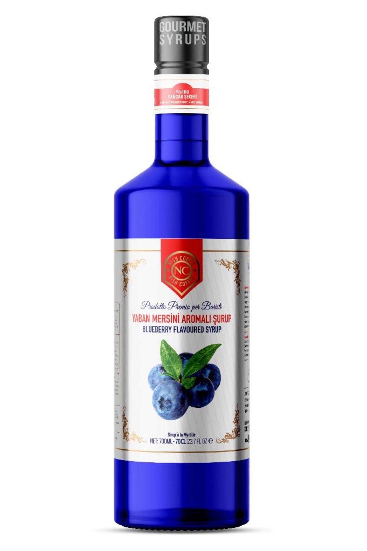 Nish Coffee Nish Yaban Mersini (Blueberry) Aromalı Şurup 700 ML - P