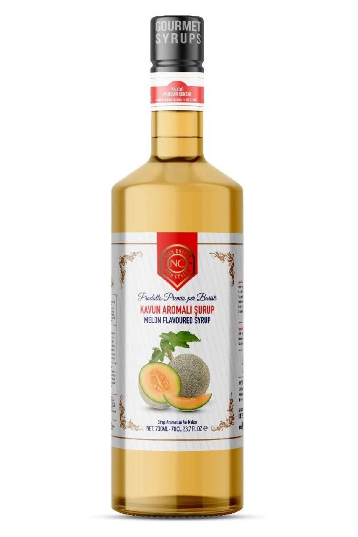 Nish Coffee Nish Kavun Aromalı  Şurup 700 ML - Pet Şişe