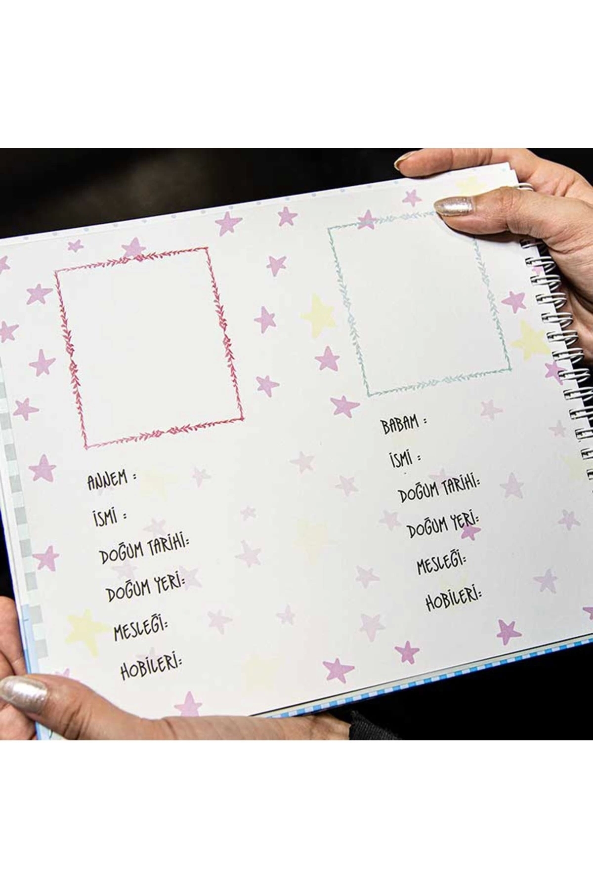 Genel Markalar Hamilelik Ve Anne Bebek Günlüğü - Anı Defteri Ürün Kodu : HAYF70-A fotoğrafı 7 (önizleme)