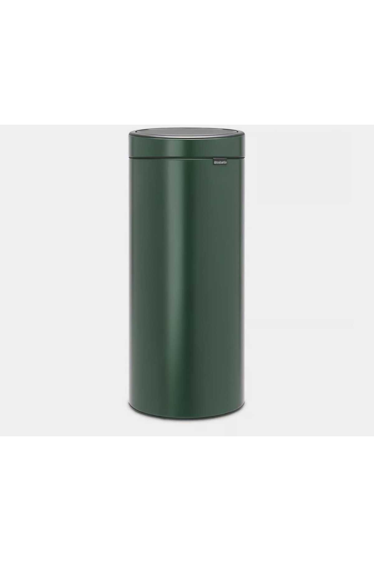 Brabantia ÇELİK ÇÖP KUTUSU PINE GREEN NEW DOKUNMATİK 30 LT BRABANTİA ÇÖP KOVASI