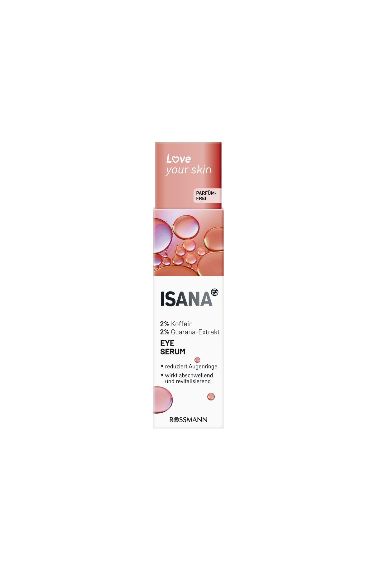 ISANA Love Your Skin Göz Altı Serumu Kafein 15 ml