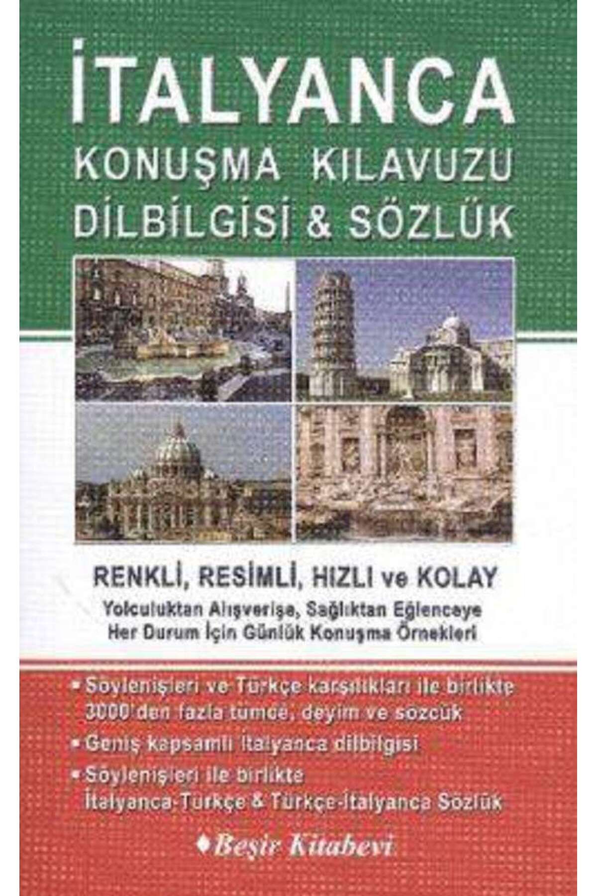 Beşir Kitabevi İtalyanca Konuşma Kılavuzu Dilbilgisi - Sözlük