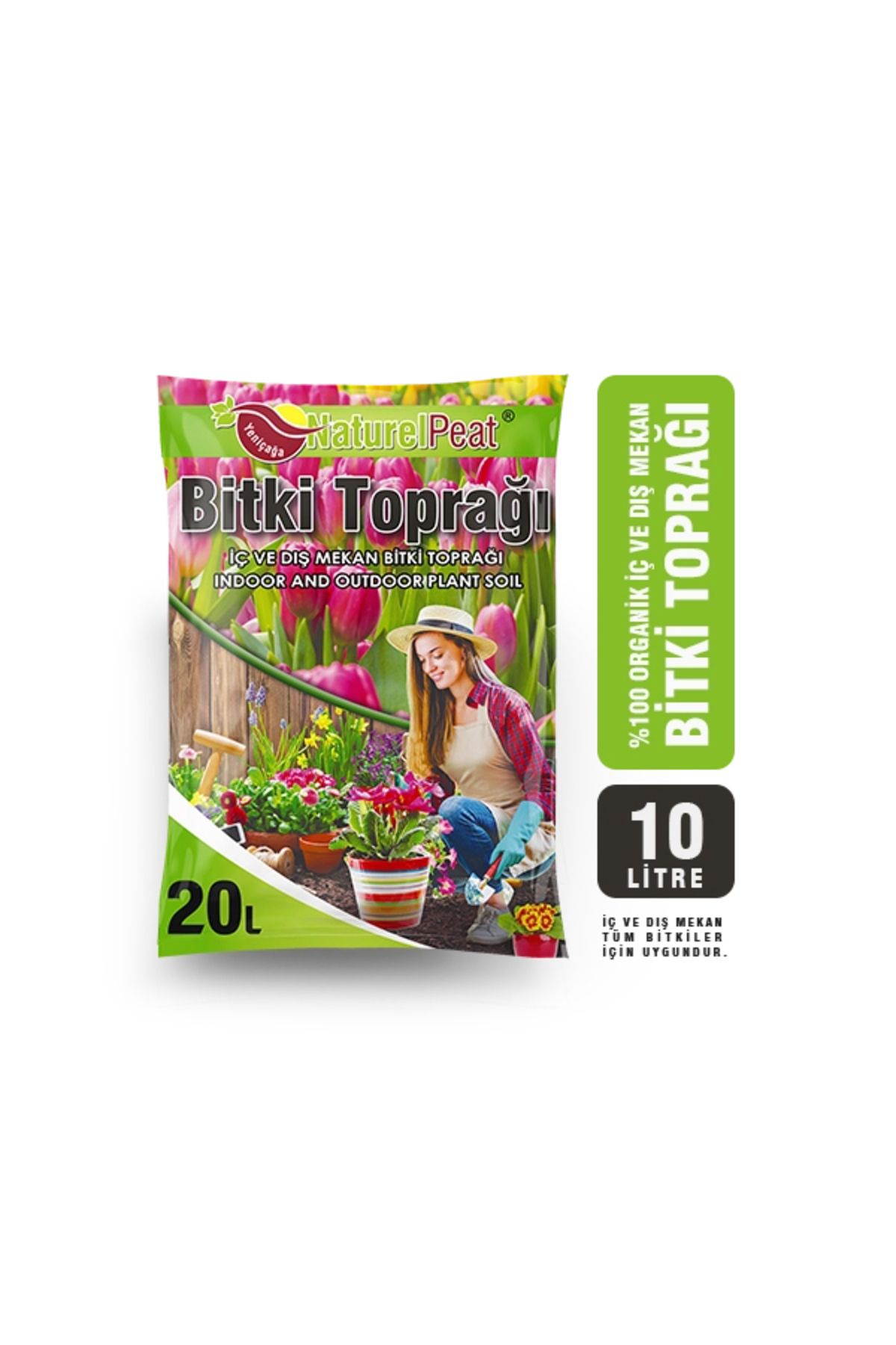 Naturalpeat Naturel Peat – Bitki Toprağı - 20 Litre